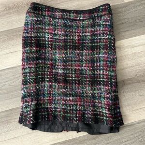 Talbots Tweed Wool Blend Pencil Skirt